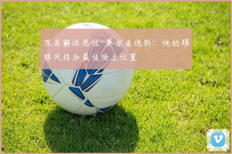 深度解读恩佐-费尔南德斯:他的踢球风格和最佳场上位置